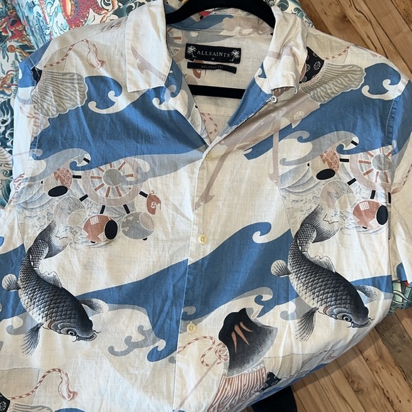 COPY - All saints koi button up - Picture 3 of 3
